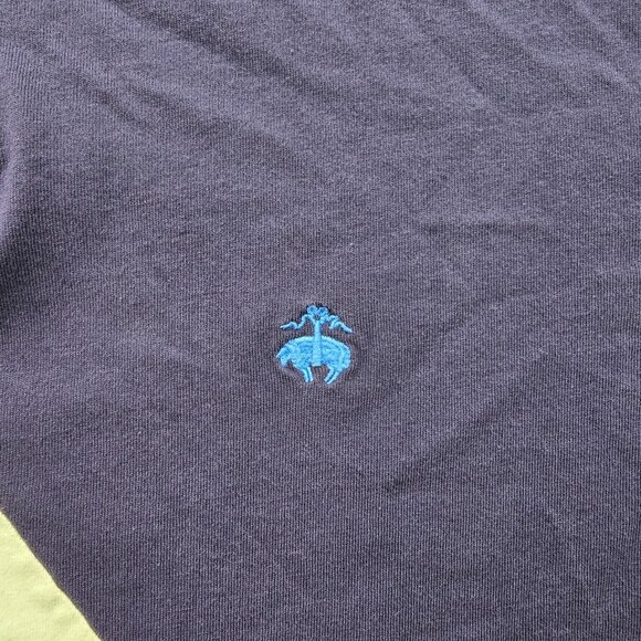 Brooks Brothers 346 Polo Shirt Mens XL Blue Short Sleeve Golf Performance Preppy - Picture 3 of 8